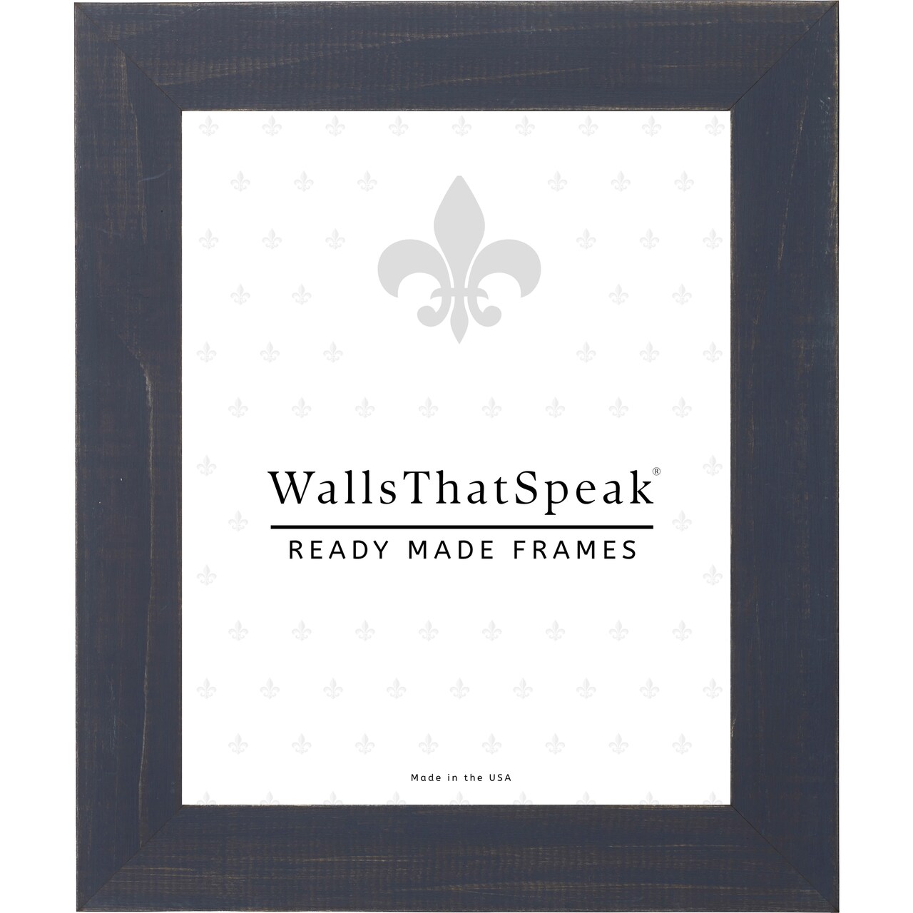 8x12 Picture Frame, Jasper 1.5 Inch Wood Moulding, Wall Display Frame for Art, Posters, or Photos by wallsthatspeak